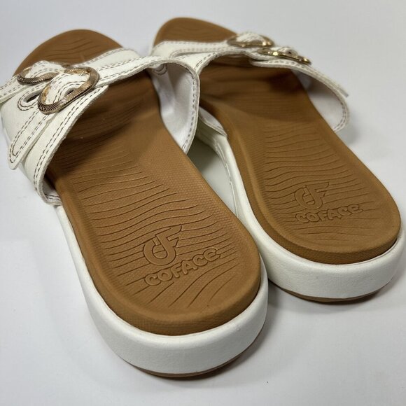 Coface Women Orthotic Slides US9 UK7 Slip On Sandals Plantar Arch Support - Picture 3 of 9